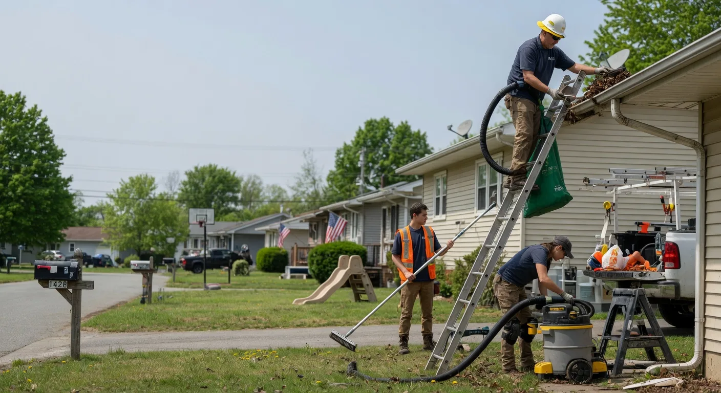 Gutter Installation in North Vernon, IN near me